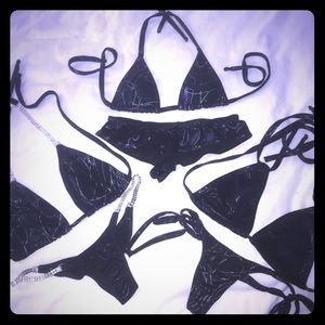 NWOT Mix & Match Bikini Bundle -  3 Bikinis!